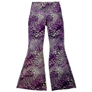 RARE Mika Yoga Wear Bella Luna‎ Bell Bottom Pants Sz M/L
